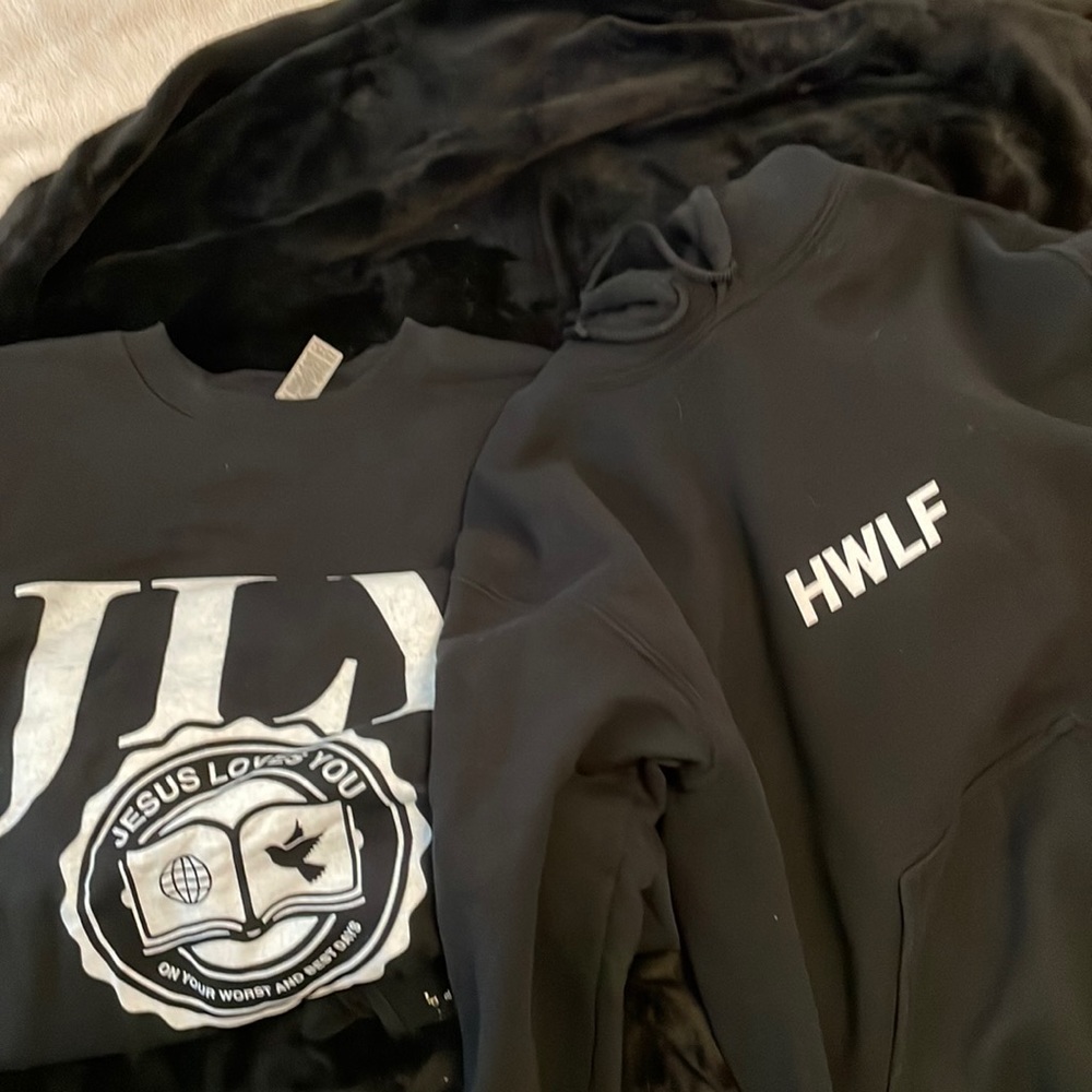BLACK HOODIES